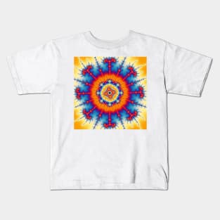 Mandelbrot Flower Kids T-Shirt